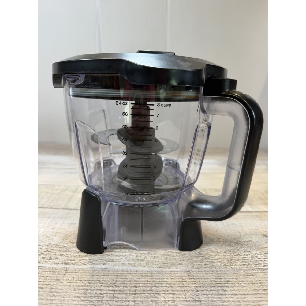 Ninja Master Prep 64 Oz 8 Cup Food Processor Bowl Lid Chopping Blade OEM